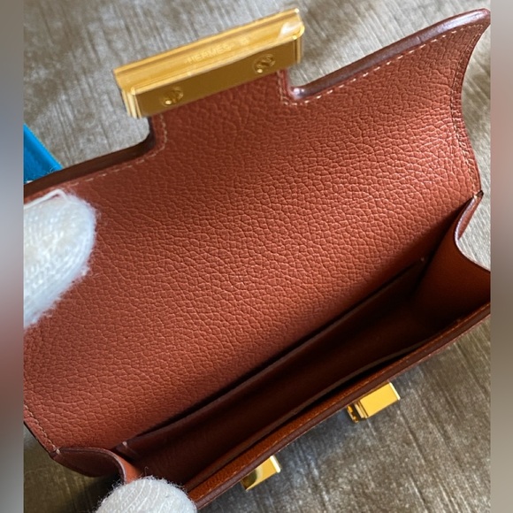 ✨BRANDNEW✨💯%AUTHENTIC HERMES CONSTANCE SLIM WALLET. - Picture 5 of 7